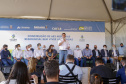 Arapongas, na Região Norte, vai dar um salto de qualidade na questão habitacional. Em ações desenvolvidas pelo Governo do Estado, a cidade vai ganhar nos próximos meses um novo bairro planejado, com 1.479 moradias divididas em duas fases, e uma unidade do Condomínio do Idoso, com 40 residências exclusivas para a terceira idade. - Arapongas, 30/09/2021 - Foto Gilson Abreu/AEN