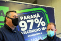 

Saúde distribui primeiras vacinas para reforço de idosos acima de 60 anos e trabalhadores da saúde e anuncia chegada de novos lotes dos imunizantes . Foto: Américo Antonio/SESA