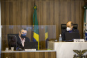 Secretário da Saúde,  Beto Preto, apresenta relatório com números da pandemia, durante audiência na Assembleia Legislativa  -  Curitiba, 05/10/2021  -  Foto Gilson Abreu/AEN