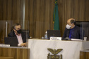 Secretário da Saúde,  Beto Preto, apresenta relatório com números da pandemia, durante audiência na Assembleia Legislativa  -  Curitiba, 05/10/2021  -  Foto Gilson Abreu/AEN