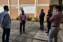 A Controladoria-Geral do Estado (CGE) vistoriou na Escola Superior da Polícia Civil (ESPC) o trabalho desenvolvido no curso de formação de Escrivães de Polícia quanto às medidas de proteção impostas pela pandemia da Covid-19. A vistoria, ocorrida na semana passada, faz parte do cronograma da Diretoria de Inteligência e Informações Estratégicas (DIIE), da CGE, de aumentar a aproximação com os servidores. Foto: CGE