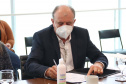 Governo do Estado vai construir em Irati a primeira unidade da Cidade do Idoso. A assinatura do convênio, último passo antes do processo de licitação da obra, foi feita pelo governador Carlos Massa Ratinho Junior e pelo prefeito do município, Jorge Derbli, nesta terça-feira (05), no Palácio Iguaçu.Foto: Gustavo Pontes