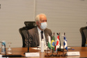 As novas oportunidades de parceria entre o Paraná e o Canadá foram o foco da visita de uma comitiva do Consulado Geral do Canadá a Curitiba nesta quarta-feira (6). O vice-governador Darci Piana recebeu, no Palácio Iguaçu, a cônsul-geral do Canadá em São Paulo, Heather Cameron. Foto: Camila Tonett/Vice-governadoria