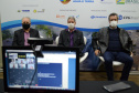 A troca de experiências do XXIII Encontro Nacional de Comitês de BaciasHidrográficas (Encob) se encerra nessa quarta-feira (6), sendo o dia deamanhã (7) reservado somente para Assembleia dos Comitês. -  Curitiba, 06/10/2021  -  Foto: SEDEST