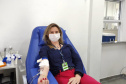 Sou portuário, sou voluntário: colaboradores fazem campanha de doação de sangue  -  Paranaguá, 27/09/2021  - Foto: Rodrigo Sell/Portos do Paraná