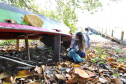 Nesta segunda-feira (27), 18 voluntários participaram da ação de limpeza de praias nas comunidades de Europinha e Ilha do Teixeira, no entorno dos portos de Paranaguá e Antonina, na Baía de Paranaguá. - Paranaguá, 27/09/2021  -  Foto: Claudio Neves/Portos do Paraná