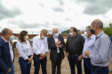 O governador em exercício Darci Piana vistoriou nesta quinta-feira (07) a construção do novo trevo da PR-281, e inaugurou uma unidade do Meu Campinho no distrito de Doutor Antonio Paranhos, em São Jorge D’Oeste, na região Sudoeste do Paraná. - São Jorge D’Oeste, 07/10/2021 -  Foto: Gilson Abreu/AEN