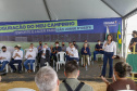 O governador em exercício Darci Piana vistoriou nesta quinta-feira (07) a construção do novo trevo da PR-281, e inaugurou uma unidade do Meu Campinho no distrito de Doutor Antonio Paranhos, em São Jorge D’Oeste, na região Sudoeste do Paraná. - São Jorge D’Oeste, 07/10/2021 -  Foto: Gilson Abreu/AEN