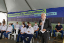 O governador em exercício Darci Piana vistoriou nesta quinta-feira (07) a construção do novo trevo da PR-281, e inaugurou uma unidade do Meu Campinho no distrito de Doutor Antonio Paranhos, em São Jorge D’Oeste, na região Sudoeste do Paraná. - São Jorge D’Oeste, 07/10/2021 -  Foto: Gilson Abreu/AEN