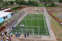 O governador em exercício Darci Piana vistoriou nesta quinta-feira (07) a construção do novo trevo da PR-281, e inaugurou uma unidade do Meu Campinho no distrito de Doutor Antonio Paranhos, em São Jorge D’Oeste, na região Sudoeste do Paraná. - São Jorge D’Oeste, 07/10/2021 -  Foto: Gilson Abreu/AEN