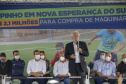 Lazer, geração de emprego e manutenção da limpeza e infraestrutura urbana. As ações fazem parte do pacote de anúncios confirmado nesta quinta-feira (07) pelo governador em exercício Darci Piana em visita à Nova Esperança do Sudoeste. - Nova esperança do Sudoeste, 07/10/2021  -  Foto: Gilson Abreu/AEN