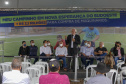 Lazer, geração de emprego e manutenção da limpeza e infraestrutura urbana. As ações fazem parte do pacote de anúncios confirmado nesta quinta-feira (07) pelo governador em exercício Darci Piana em visita à Nova Esperança do Sudoeste. - Nova esperança do Sudoeste, 07/10/2021  -  Foto: Gilson Abreu/AEN