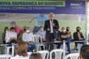Lazer, geração de emprego e manutenção da limpeza e infraestrutura urbana. As ações fazem parte do pacote de anúncios confirmado nesta quinta-feira (07) pelo governador em exercício Darci Piana em visita à Nova Esperança do Sudoeste. - Nova esperança do Sudoeste, 07/10/2021  -  Foto: Gilson Abreu/AEN