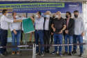 Lazer, geração de emprego e manutenção da limpeza e infraestrutura urbana. As ações fazem parte do pacote de anúncios confirmado nesta quinta-feira (07) pelo governador em exercício Darci Piana em visita à Nova Esperança do Sudoeste. - Nova esperança do Sudoeste, 07/10/2021  -  Foto: Gilson Abreu/AEN