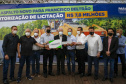 O governador em exercício Darci Piana anunciou nesta quinta-feira (07) novos investimentos para Francisco Beltrão, no Sudoeste do Paraná. As ações do Governo do Estado contemplam equipamentos para a saúde, a pavimentação de 51 vias urbanas e o lançamento do edital de licitação para a construção de uma Delegacia Cidadã na cidade. -  Francisco Beltrão, 07/10/2021  -  Foto: Gilson Abreu/AEN