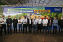 O governador em exercício Darci Piana anunciou nesta quinta-feira (07) novos investimentos para Francisco Beltrão, no Sudoeste do Paraná. As ações do Governo do Estado contemplam equipamentos para a saúde, a pavimentação de 51 vias urbanas e o lançamento do edital de licitação para a construção de uma Delegacia Cidadã na cidade. -  Francisco Beltrão, 07/10/2021  -  Foto: Gilson Abreu/AEN