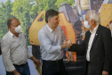 O governador em exercício Darci Piana anunciou nesta quinta-feira (07) novos investimentos para Francisco Beltrão, no Sudoeste do Paraná. As ações do Governo do Estado contemplam equipamentos para a saúde, a pavimentação de 51 vias urbanas e o lançamento do edital de licitação para a construção de uma Delegacia Cidadã na cidade. -  Francisco Beltrão, 07/10/2021  -  Foto: Gilson Abreu/AEN