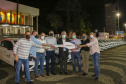 O governador em exercício Darci Piana anunciou nesta quinta-feira (07) novos investimentos para Francisco Beltrão, no Sudoeste do Paraná. As ações do Governo do Estado contemplam equipamentos para a saúde, a pavimentação de 51 vias urbanas e o lançamento do edital de licitação para a construção de uma Delegacia Cidadã na cidade. -  Francisco Beltrão, 07/10/2021  -  Foto: Gilson Abreu/AEN