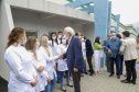 Governador em exercício Darci Piana visita a UPA em Palmas  -  Palmas, 08/10/2021  -  Foto: Gilson Abreu/AEN