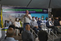 O governador em exercício Darci Piana inaugurou nesta sexta-feira (8) uma unidade do programa Meu Campinho em Munhoz de Mello, no distrito de Fernão Dias, na região Norte do Paraná. O projeto recebeu R$ 269 mil do Governo do Estado, por meio da Secretaria do Desenvolvimento Urbano e de Obras Públicas.Fotoz: Gustavo Pontes/SEDU