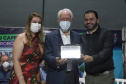 O governador em exercício Darci Piana inaugurou nesta sexta-feira (8) uma unidade do programa Meu Campinho em Munhoz de Mello, no distrito de Fernão Dias, na região Norte do Paraná. O projeto recebeu R$ 269 mil do Governo do Estado, por meio da Secretaria do Desenvolvimento Urbano e de Obras Públicas.Fotoz: Gustavo Pontes/SEDU