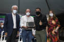 O governador em exercício Darci Piana inaugurou nesta sexta-feira (8) uma unidade do programa Meu Campinho em Munhoz de Mello, no distrito de Fernão Dias, na região Norte do Paraná. O projeto recebeu R$ 269 mil do Governo do Estado, por meio da Secretaria do Desenvolvimento Urbano e de Obras Públicas.Fotoz: Gustavo Pontes/SEDU