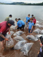 Rio Iguaçu recebe mais 310 mil peixes nativos juvenis. Foto: SEDEST 