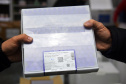Paraná recebe mais 154.440 vacinas contra a Covid-19 nesta segunda. Foto: Américo Antonio/SESA