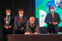 Paraná e Câmara de Comércio Árabe-Brasileira formalizam acordos para intensificar a parceria. Foto: Governo do Paraná