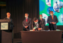 Paraná e Câmara de Comércio Árabe-Brasileira formalizam acordos para intensificar a parceria. Foto: Governo do Paraná
