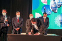 Paraná e Câmara de Comércio Árabe-Brasileira formalizam acordos para intensificar a parceria. Foto: Governo do Paraná