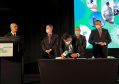 Paraná e Câmara de Comércio Árabe-Brasileira formalizam acordos para intensificar a parceria. Foto: Governo do Paraná