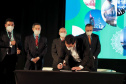 Paraná e Câmara de Comércio Árabe-Brasileira formalizam acordos para intensificar a parceria. Foto: Governo do Paraná