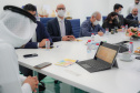 O Paraná terá um escritório fixo para a captação de investimentos e negócios internacionais em Dubai, nos Emirados Árabes Unidos. A decisão foi formalizada nesta quarta-feira (13) pelo governador Carlos Massa Ratinho Junior e o presidente da Federação das Indústrias do Estado do Paraná (Fiep), Carlos Valter  -  Dubai, 13/10/2021  -  Foto: Governo do Paraná