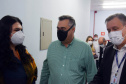 A Secretaria de Estado da Saúde (Sesa) assinou um termo de cooperação técnico científica nesta quarta-feira (13) para implantação e desenvolvimento de atividades de ensino, pesquisa e expansão no Hospital Regional do Litoral (HRL) de Paranaguá, em parceria com a Universidade Estadual do Paraná (Unespar). - Paranaguá, 13/10/2021  -  Foto: Américo Antonio/SESA