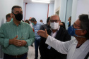 A Secretaria de Estado da Saúde (Sesa) assinou um termo de cooperação técnico científica nesta quarta-feira (13) para implantação e desenvolvimento de atividades de ensino, pesquisa e expansão no Hospital Regional do Litoral (HRL) de Paranaguá, em parceria com a Universidade Estadual do Paraná (Unespar). - Paranaguá, 13/10/2021  -  Foto: Américo Antonio/SESA