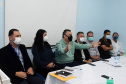 A Secretaria de Estado da Saúde (Sesa) assinou um termo de cooperação técnico científica nesta quarta-feira (13) para implantação e desenvolvimento de atividades de ensino, pesquisa e expansão no Hospital Regional do Litoral (HRL) de Paranaguá, em parceria com a Universidade Estadual do Paraná (Unespar). - Paranaguá, 13/10/2021  -  Foto: Américo Antonio/SESA
