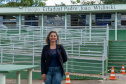 Diretora promove melhorias na aprendizagem por meio da ?pedagogia do aconchego?. Na foto, a professora Luci Mara Pereira  -  Curitiba, 13/10/2021 - Foto: Renato Prospero/SEED