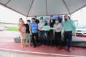 O governador em exercício Darci Piana e o secretário estadual da Saúde, Beto Preto, entregam nesta quarta-feira (13), veículos da Estratégia da Saúde da Família aos municípios da 1ª Regional de Saúde de Paranaguá, além de computadores para renovação e modernização do parque tecnológico da Sesa.13/10/2021 - Foto: Geraldo Bubniak/AEN