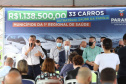 O governador em exercício Darci Piana e o secretário estadual da Saúde, Beto Preto, entregam nesta quarta-feira (13), veículos da Estratégia da Saúde da Família aos municípios da 1ª Regional de Saúde de Paranaguá, além de computadores para renovação e modernização do parque tecnológico da Sesa. Na foto, Deputado Galo. 13/10/2021 - Foto: Geraldo Bubniak/AEN
