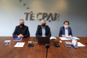 O Instituto de Tecnologia do Paraná (Tecpar) e o Sistema Fiep, parceiros na elaboraçãodo Roadmap Biotecnologia 2031, no segmento da saúde, realizaram a primeira reuniãode Articulação da Rota Estratégica nesta quinta-feira (14). - Curitiba, 14/10/2021 - Foto: Tecpar