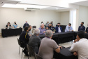 A Paraná Turismo realizou nesta quinta-feira (14), em Foz do Iguaçu, uma reunião com entidades do setor, para discutir estratégias para melhorar a segurança dos turistas na região da fronteira. A reunião contou com o apoio da Secretaria de Segurança Pública do Paraná. - Curitiba, 14/10/2021 - Foto: SEDEST