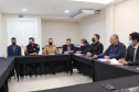 A Paraná Turismo realizou nesta quinta-feira (14), em Foz do Iguaçu, uma reunião com entidades do setor, para discutir estratégias para melhorar a segurança dos turistas na região da fronteira. A reunião contou com o apoio da Secretaria de Segurança Pública do Paraná. - Curitiba, 14/10/2021 - Foto: SEDEST