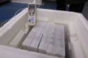 Um novo carregamento com 318.240 doses de vacinas contra a Covid-19 chega no Centro de Medicamentos do Paraná (Cemepar), em Curitiba, na noite desta terça-feira (19).   Desse total, 228.150 doses  Pfizer/BioNTech  são exclusivas para a população de 12 a 17 anos, sem comorbidades ou pertencentes a grupos prioritários.Foto: Geraldo Bubniak/AEN