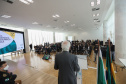O vice governador Darci Piana participa  nesta quarta-feira  (20) do lançamento de programa de cursos de atualização profissional e de especialização nas áreas de Polícia Comunitária, Mediação de Conflitos e Análise Criminal para 6,2 mil profissionais de todo o Paraná,  no Palacio Iguacu.   Curitiba, 20/10/2021 -  Foto: Geraldo Bubniak/AEN