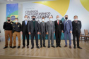 O vice governador Darci Piana participa  nesta quarta-feira  (20) do lançamento de programa de cursos de atualização profissional e de especialização nas áreas de Polícia Comunitária, Mediação de Conflitos e Análise Criminal para 6,2 mil profissionais de todo o Paraná,  no Palacio Iguacu.   Curitiba, 20/10/2021 -  Foto: Geraldo Bubniak/AEN