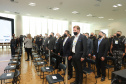 O vice governador Darci Piana participa  nesta quarta-feira  (20) do lançamento de programa de cursos de atualização profissional e de especialização nas áreas de Polícia Comunitária, Mediação de Conflitos e Análise Criminal para 6,2 mil profissionais de todo o Paraná,  no Palacio Iguacu.   Curitiba, 20/10/2021 -  Foto: Geraldo Bubniak/AEN