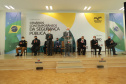 O vice governador Darci Piana participa  nesta quarta-feira  (20) do lançamento de programa de cursos de atualização profissional e de especialização nas áreas de Polícia Comunitária, Mediação de Conflitos e Análise Criminal para 6,2 mil profissionais de todo o Paraná,  no Palacio Iguacu.   Curitiba, 20/10/2021 -  Foto: Geraldo Bubniak/AEN