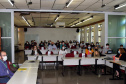 A secretaria estadual da Saúde (Sesa) iniciou nesta quarta-feira (20), em Londrina, a discussão da segunda etapa do Planejamento Regional Integrado (PRI) na Macrorregião Norte. Esta macrorregião soma 97 municípios, em cinco Regionais de Saúde: Apucarana (16ª) Londrina (17ª), Cornélio Procópio (18ª), Jacarezinho (19ª) Ivaiporã (22ª). Foto: Américo Antonio/SESA