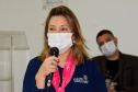 A secretaria estadual da Saúde (Sesa) iniciou nesta quarta-feira (20), em Londrina, a discussão da segunda etapa do Planejamento Regional Integrado (PRI) na Macrorregião Norte. Esta macrorregião soma 97 municípios, em cinco Regionais de Saúde: Apucarana (16ª) Londrina (17ª), Cornélio Procópio (18ª), Jacarezinho (19ª) Ivaiporã (22ª). Foto: Américo Antonio/SESA